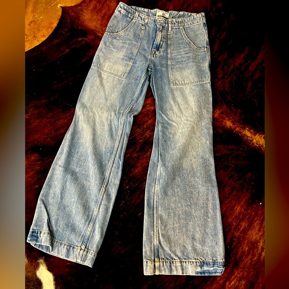 Free People Denim - Free People wide leg jeans 27x30